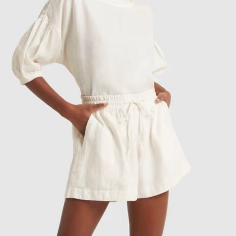 Apiece Apart Linen Trail Short